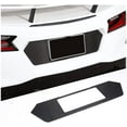 thumbnail image 1 of TINKI 3D Carbon Fiber, Rear License Frame Sticker Compatible with Corvette C8 Stingray Z06 Z51 2020 2021 2022 2023, License Plate Frame Decorative Decal Accessories, 1 of 9