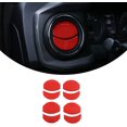 thumbnail image 2 of Carbon Fiber ABS Central Control Air Vent Outlet Cover For Toyota Tacoma 2016-2021 2 of 4