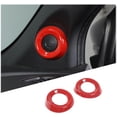 thumbnail image 1 of TINKI  A Pillar Speaker Ring Trim for Honda Pilot 2016-2022/ Ridgeline 2020-2023/ Passport 2019-2023,ABS,2PCS, 1 of 7
