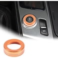 thumbnail image 1 of TINKI Alloy Car Interior Center Console Multimedia Knob Button Covers Compatible with Chevrolet Corvette C7 2014-2019 Car Driving Mode Knob Cover Trim, 1 of 6