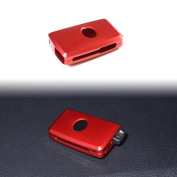 TINKI Aluminum Alloy Key Fob Shell Cover,with Installation Tool,Compatible with for Toyota Tacoma 2016 2017 2018 2019 2020 2021 2022