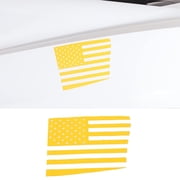TINKI Auto Body Rear Side American Flag Decals Compatible with Chevrolet Corvette C8 2020 2021 2022, American Flag Rear Side Body Decal Sticker Accessories, 1PCS