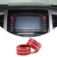 thumbnail image 1 of TINKI Car Aluminum Alloy Volume Knob Button Cover 2pcs for Toyota Tacoma 2011 2012 2013 2014, 1 of 7