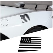 TINKI Car Auto Body Rear Side American Flag Decals Compatible with Chevrolet Corvette C8 2020 2021 2022, Corvette C8 Accessories
