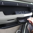 thumbnail image 1 of TINKI Car Center Console  Storage Box for Land Rover Defender 110 2020-2023 ，Front Door Side Storage  Box ABS Plastic，Black, 1 of 7