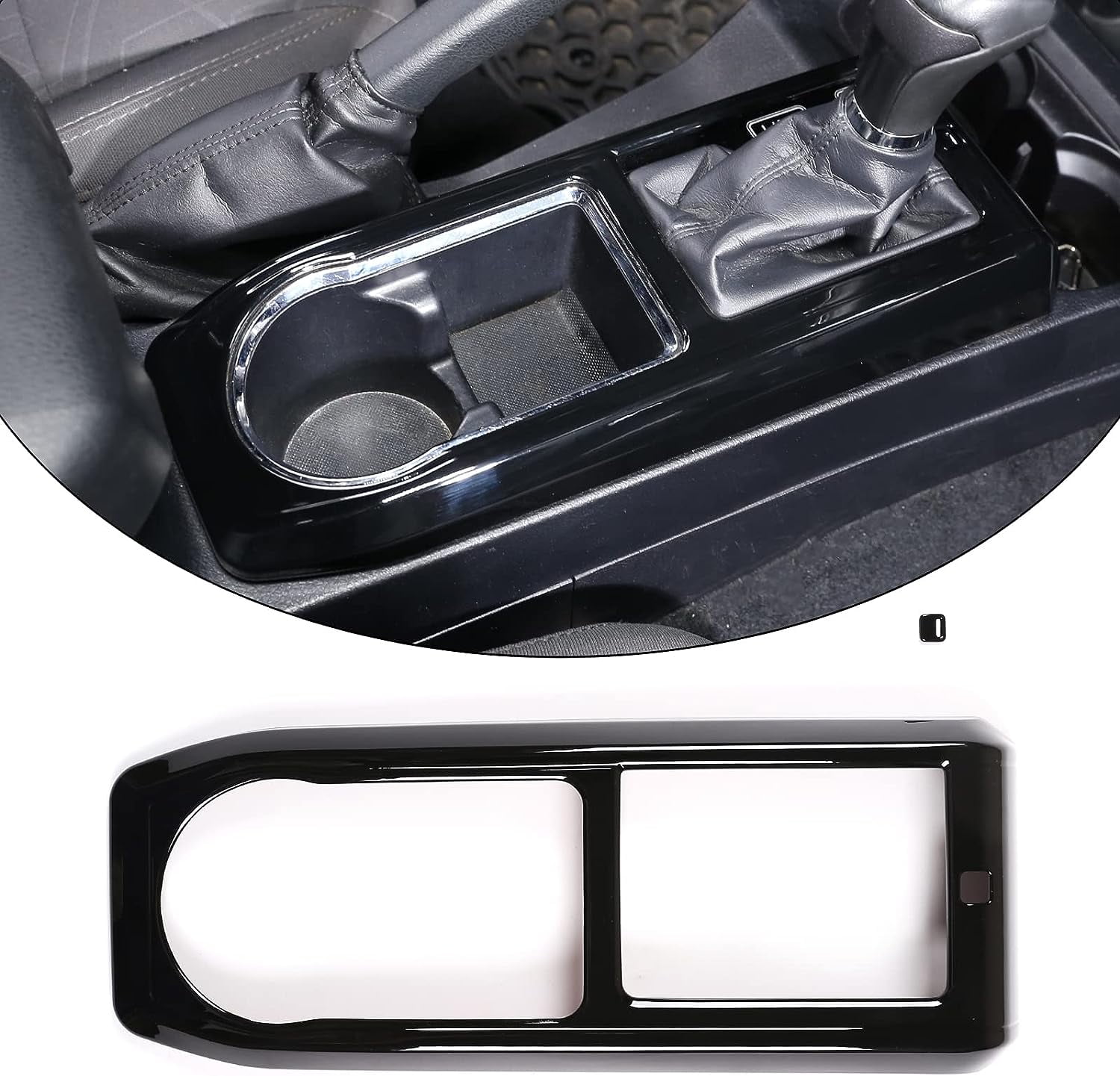 TINKI Car Control Gears Panel Protective Cover molding Trims Stickers for Toyota Tacoma 2016 2017 2018 2019 2020 2021 2022 Accessories