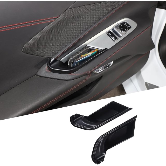 TINKI Car Door Storage Box Compatible with Chevrolet Corvette C8 2020