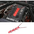 thumbnail image 1 of TINKI Car Engine Hood Cover Trim Compatible with Chevrolet Corvette C8 2020-2023, Aluminum Alloy Auto Engine Case Panel Decoration Cover Trim, 1 of 7