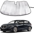 thumbnail image 1 of TINKI Car Front Windshield Sunshade for BM-W 1 Series 2017-2020, Front Window Sun Shade, Foldable Reflective Sun Visor, Screen Shield Cover UV Blocker Protector HeatShield, 1 of 15