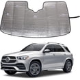 thumbnail image 1 of TINKI Car Front Windshield Sunshade for Ben-z GLE 2020-2023, Front Window Sun Shade, Foldable Reflective Sun Visor, Screen Shield Cover UV Blocker Protector HeatShield, 1 of 11
