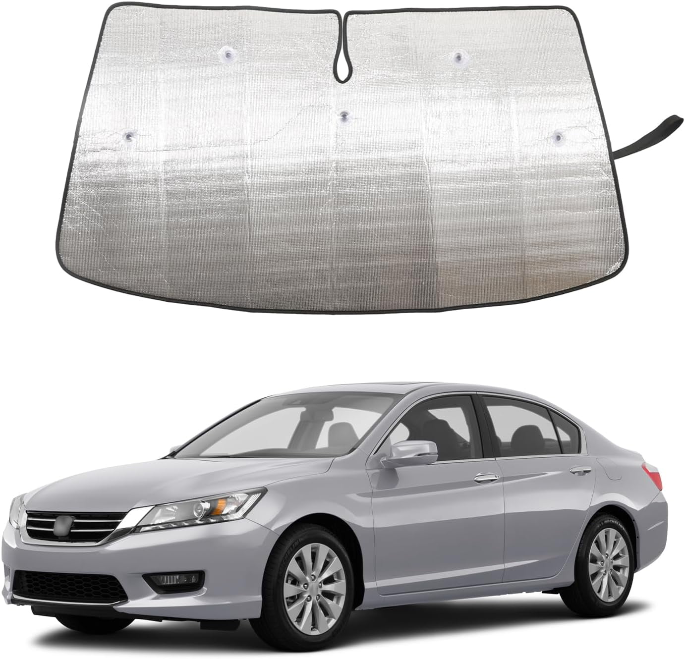 TINKI Car Front Windshield Sunshade for Honda Accord 20132016, Front