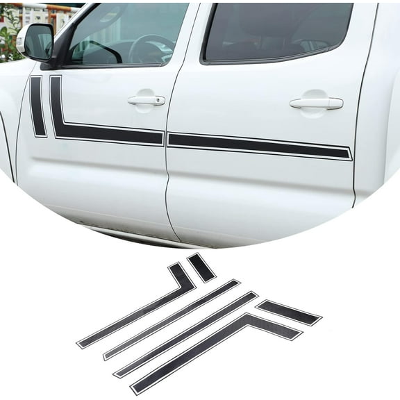TINKI Car Rear Side Tail Sticker,Fit for Toyot@ Tacoma 2011 2012 2013 2014 2015,Engine Cover Stricker,Car Body Cover Stricker Accessories