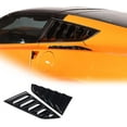 thumbnail image 1 of TINKI Car Rear Side Window Louvers Compatible with Chevrolet Corvette C7 2014-2019 Triangular Window Glass Blinds, 1 of 7