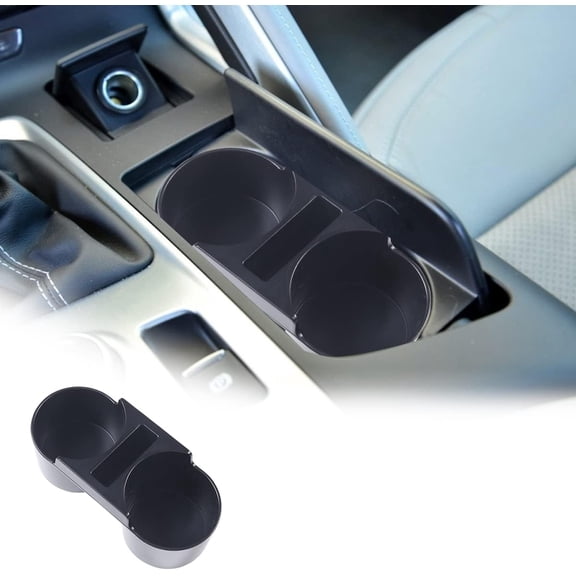 TINKI Center Console Cup Holder for Chevrolet Corvette C7 2014-2019 Car Cup Holder Expander Storage Box for Mobile Phones, Wallet, Cards Storage Box Replacement Parts Accessories