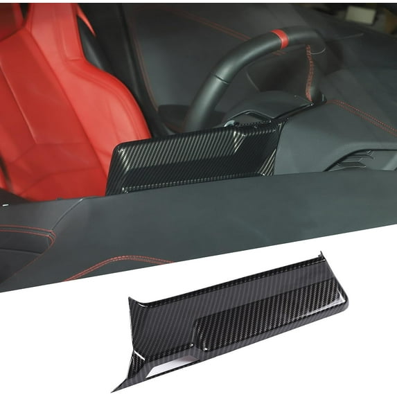 TINKI Center Console Navigation Screen Back Cover Compatible with Chevrolet Corvette C8 Stingray 2020-2023, Interior Center Display Rear Trim Cover Accessories