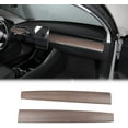 thumbnail image 1 of TINKI Central Control Dashboard Panel Trim Cover Fit for Tesla Model 3 2017 2018 2019 2020 2021,Dash Cover Wrap Cap,ABS,2PCS, 1 of 7