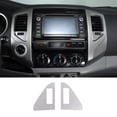 thumbnail image 1 of TINKI Central Control Panel Air Conditioning Outlet Vent Dial Wheel Covers Sequins Fit For Toyota Tacoma 2011 2012 2013 2014, 1 of 13