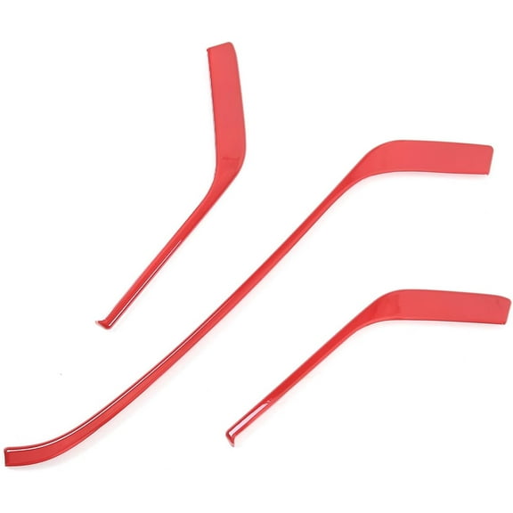 TINKI Dashboard Panel Trim Strip Compatible with Chevrolet Corvette C8 2020-2023, Interior Center Console Side Dash Board Panel Decoration Strip Kit