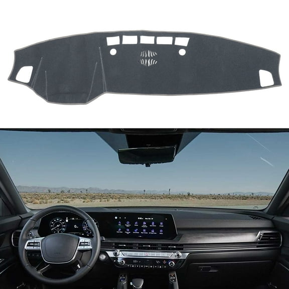 TINKI Dashboard Sun Protection Mat for Kia Telluride 2020-2023(Left Peptide) -lower version Sun pads, Protective pads against UV rays