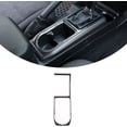 thumbnail image 1 of TINKI  Fit For Tacoma 2015 2016 2017 2018 2019 2020 2021 2022 2023 Soft Carbon Fiber Car Interior Accessory,Center Control Gear Shift Frame Sticker,Center Storage Box Frame Sticker, 1 of 7