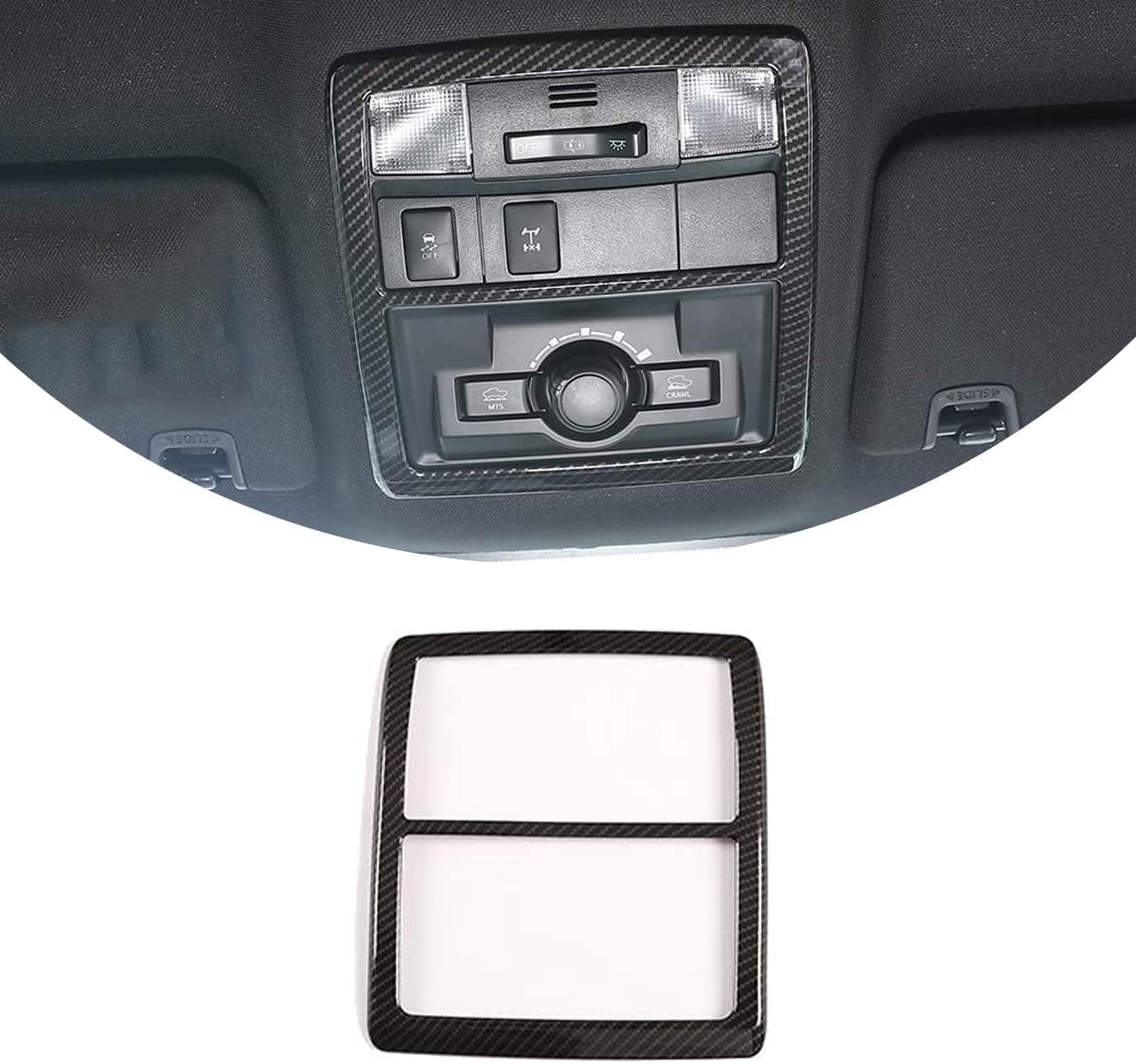 TINKI Fit for Toyota Tacoma 2016 2017 2018 2019 2020 2021 2022 Car Inner Front Row Roof Reading Light Panel Trim Interior Car Accessories