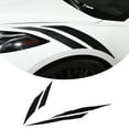 thumbnail image 1 of TINKI Front Headlight Decals Compatible with Chevrolet Corvette C8 2020-2023, Headlight Fender Stripes Sticker, Car Front Headlamp Decals Sticker Accessories, 1 of 13