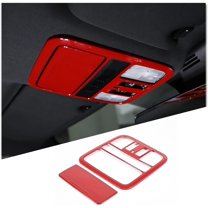 TINKI Front Reading Light Panel Cover Trim for Honda Pilot 2019-2022, ABS Material Automotive Inner Reading Light Frame Cover Decor Protector Accessories