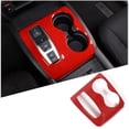 thumbnail image 1 of TINKI Gear Shift Panel Cover Trim for Honda Pilot 2016-2022/ Ridgeline 2020-2023/ Passport 2019-2023, ABS Automotive Center Consoles Cup Holder Cover Protector Accessories, 1 of 14