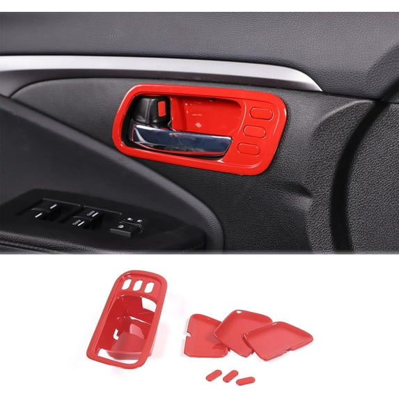 TINKI Inner Door Handle Bowl Cover Trim for Honda Pilot 2016-2022, 4PCS, ABS