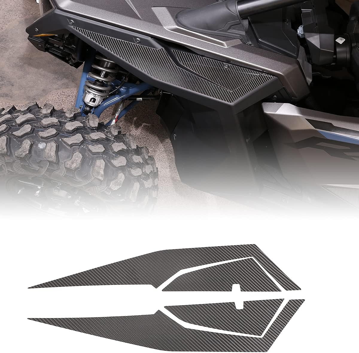 TINKI Real Carbon Fiber Car Panel Trim for Polaris RZR Pro XP Uitimate