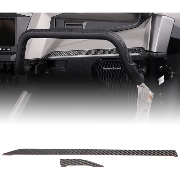 TINKI Real Carbon Fiber Car Panel Trim for Polaris RZR Pro XP Uitimate 2021 Accessories