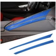 thumbnail image 1 of TINKI Real Carbon Fiber Center Console Left Trim Sticker Compatible with Chevrolet Corvette C8 Stingray 2020-2023, Center Console Driver Side Decorative Cover Sticker, 1 of 13