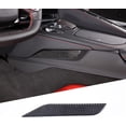 thumbnail image 1 of TINKI Real Carbon Fiber Center Console Left Trim Sticker Compatible with Chevrolet Corvette C8 Stingray 2020-2023, Center Console Driver Side Decorative Cover Sticker, 1 of 7