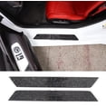 thumbnail image 1 of TINKI Real Carbon Fiber Door Sill Protectors Compatible with Chevrolet Corvette C8 2020-2023, Door Sill Guard Trim Cover, Threshold Strip Door Entry Guard Decorative Strip, 1 of 11