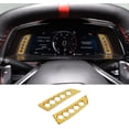 thumbnail image 1 of TINKI Real Carbon Fiber Instrument Panel Trim Sticker Compatible with Chevrolet Corvette C8 2020-2023, Dashboard Fault Light Display Panel Cover Sticker Accessories, 1 of 15