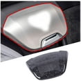 thumbnail image 1 of TINKI Real Carbon Fiber Rear Speaker Cover Compatible with Chevrolet Corvette C8 Stingray 2LT 3LT 2020-2023, Interior Rear Row Phone Charger Upper Trim Accessories, 1 of 7