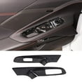 thumbnail image 1 of TINKI Real Carbon Fiber Window Lift Switch Cover Compatible with Chevrolet Corvette C8 2020-2023, Window Lift Switch Panel Decoration Frame Trim Cover, 1 of 14