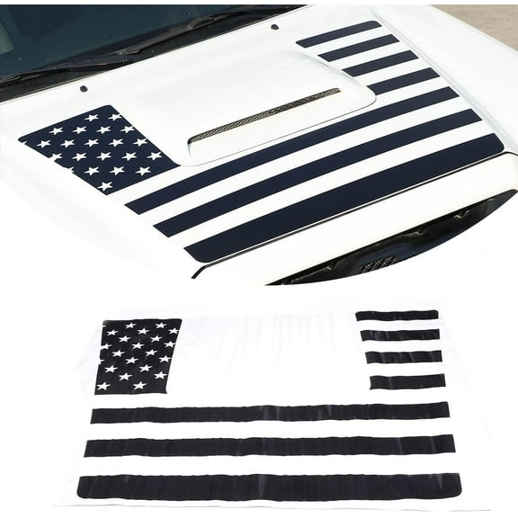TINKI Rear Side Window American Flag Decals,Fit for Toyota Tacoma 2011 2012 2013 2014 2015 2016 2017 2018 2019 2020 2021 2022 Tailgate Side Window Sticker