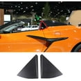 thumbnail image 1 of TINKI Rear Side Window Louver Cover Compatible with Chevrolet Corvette C8 2020-2023, ABS Rear Window Shutters Trim Cover, Fit for Convertible, 1 of 2
