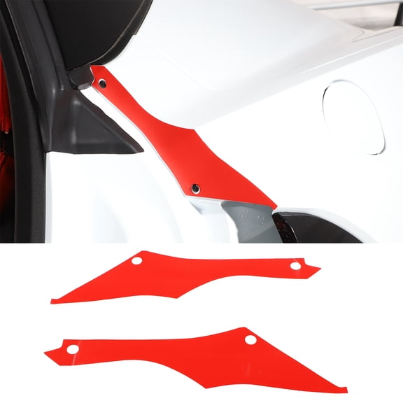 TINKI Side Door Body Panel Trim Decal Compatible with Chevrolet Corvette C8 2020-2023, Rear Side Door Panel Trim Stickers Accessories