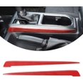 thumbnail image 1 of TINKI Soft Carbon Fiber Car Gear Shift Side Decorative Strip Stickers Trim Fit for Toyota Tacoma 2015 2016 2017 2018 2019 2020 2021 2022 2023, 1 of 8