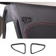 thumbnail image 1 of TINKI  Soft Carbon Fiber Door AC Air Vent Outlet Cover Trims Compatible with Chevrolet Corvette C8 2020-2023, Side Door Small Speaker Trim Frame Accessories, 1 of 12