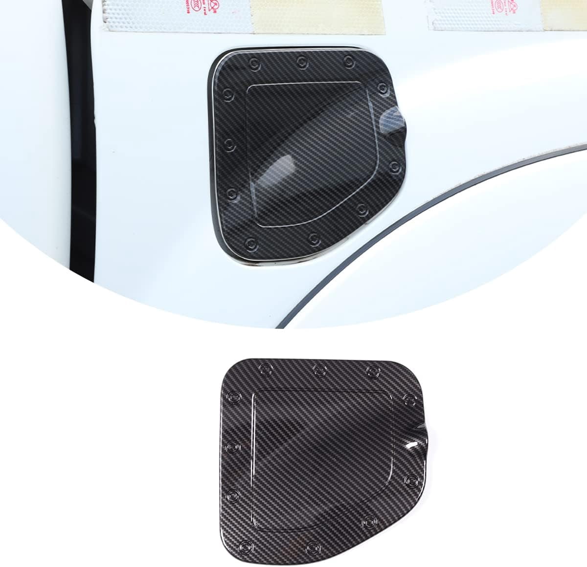 TINKI for Toyot@ Tacoma 2011 2012 2013 2014 2015 Fuel Tank Gas Cap, Car Fuel Tank Gas Filler Cap Cover Trim,Oil Fuel Tank Cap Cover Trim,Exterior Accessories