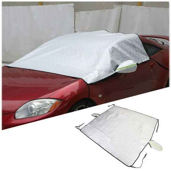 TINKI Windshield Snow Cover Fit for Mitsubishi Icoris 2006-2011, Front Windshield Cover for Ice and Snow, Auto Extra Thick Windshield Ice Cover Protects Windshield and Wipers From Rain, Sun, Frost