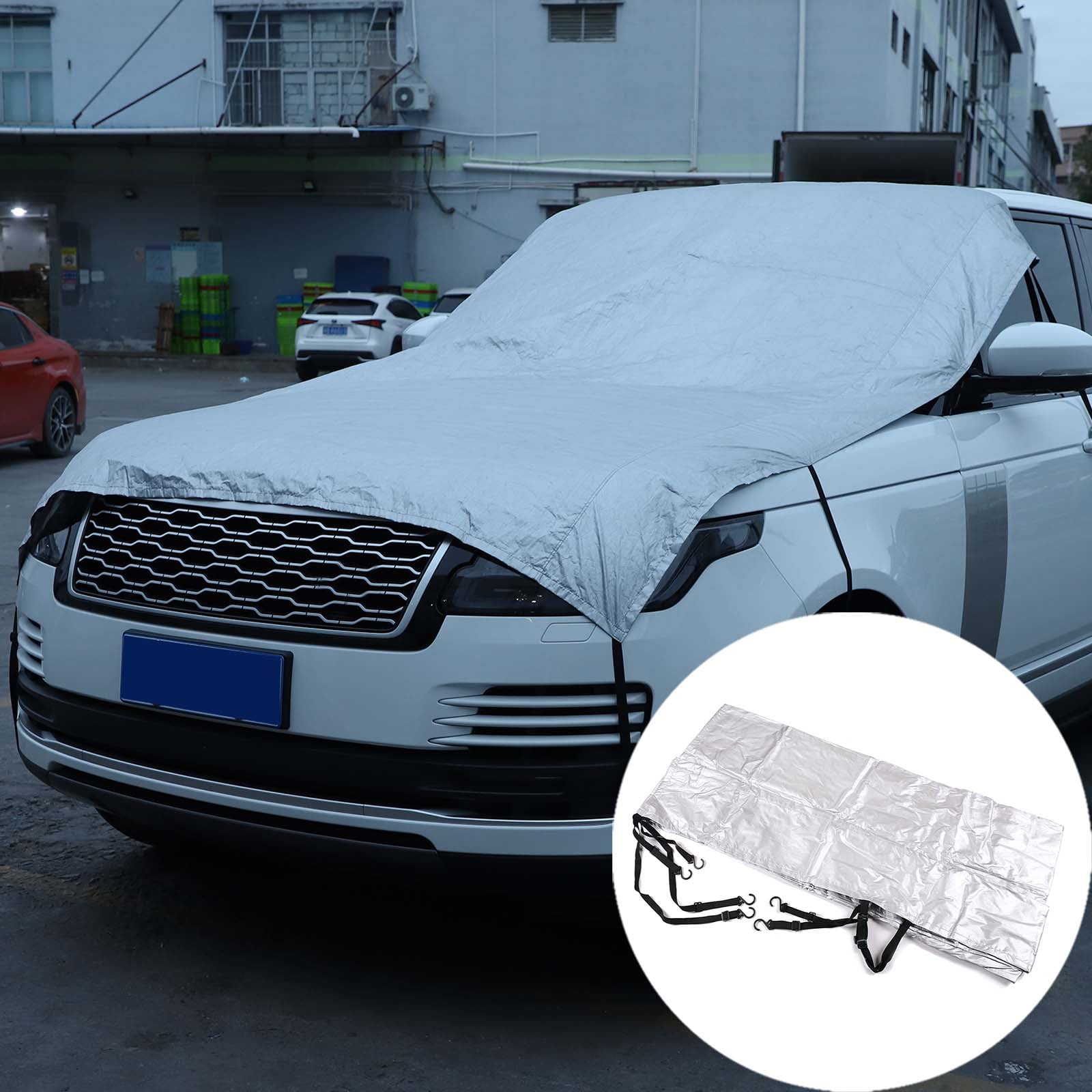 TINKI Windshield Snow Cover Fit for Range Rover , Car Front Windshield ...