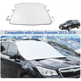 thumbnail image 1 of TINKI Windshield Snow Cover Fit for Subaru Forester 2013-2018, Front Windshield Cover for Ice and Snow, Auto Extra Thick Windshield Ice Cover Protects Windshield from Rain, Sun, Frost, 1 of 7