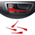 thumbnail image 1 of TINKI for Toyot@ Tacoma 2015 2016 2017 2018 2019 2020 2021 2022 2023 Soft Carbon Fiber 3D Sticker Inner Door Handle Trim Interior Car Accessories, 1 of 14