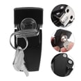 thumbnail image 1 of NICEXMAS 1Set Black Cabinet Lock with Keys Heavy Duty Door Lock for Home Security, 1 of 8
