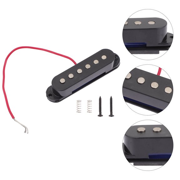 NICEXMAS Guitar Pickup ABS Material Set of 1, Size 3.3 x 1 Inch, Replacement Part for Electric Guitars