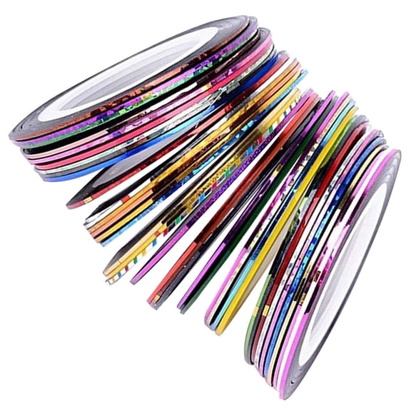 NICEXMAS Nail Stickers Tape Nail Sticker Manicure DIY Tool for Women Nail Art Creation 1 Set